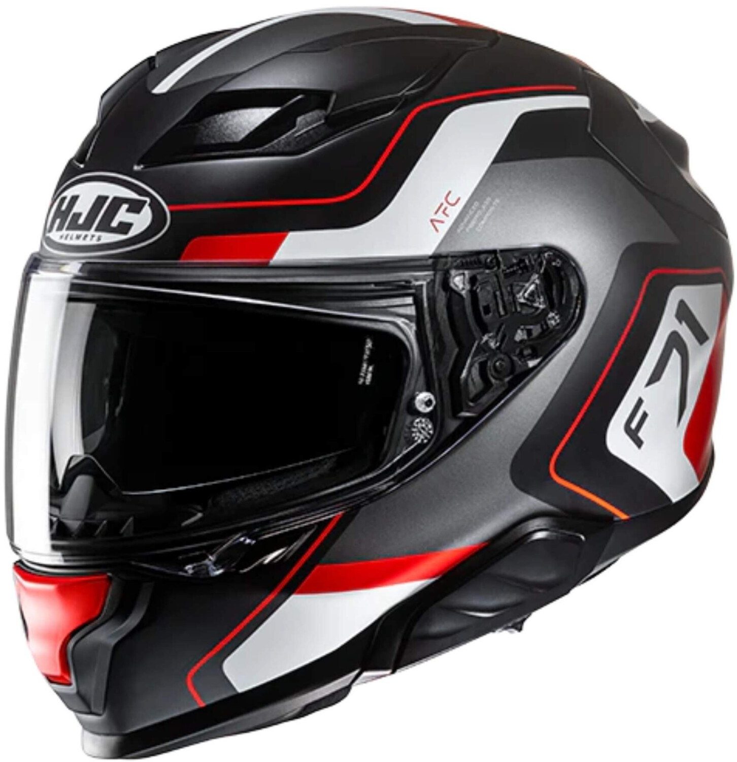 HJC F71 Arcan MC1SF noir/blanc/rouge