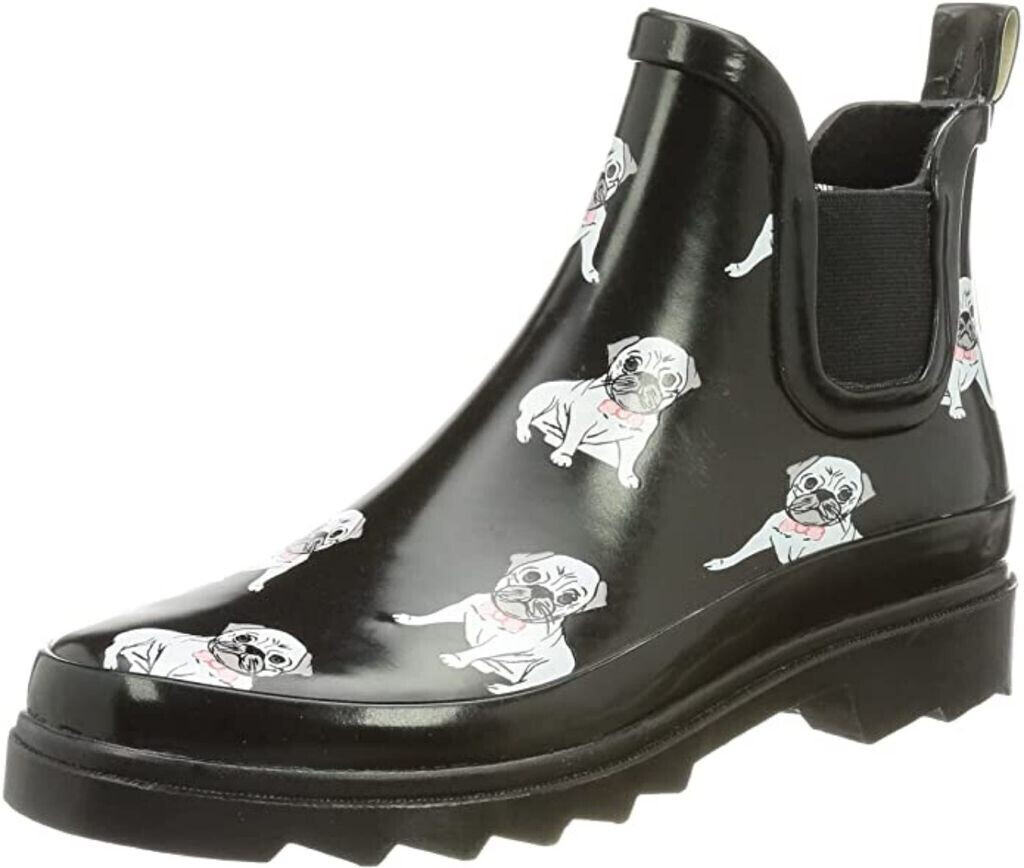 C. H. Beck Möpse Gummistiefel black