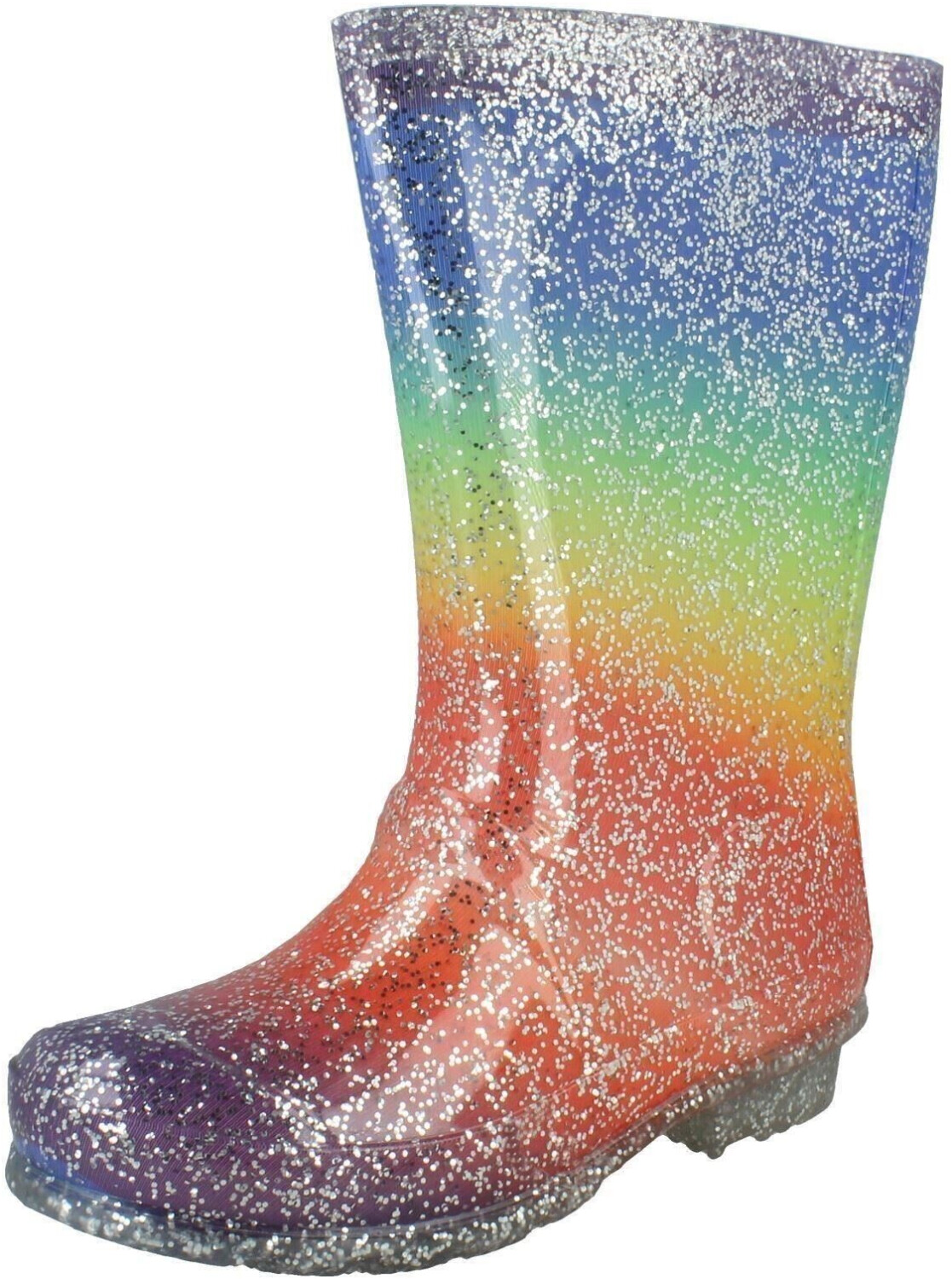 Spot On Fashion Leisure Rubber Rainbow Glitter X1R257