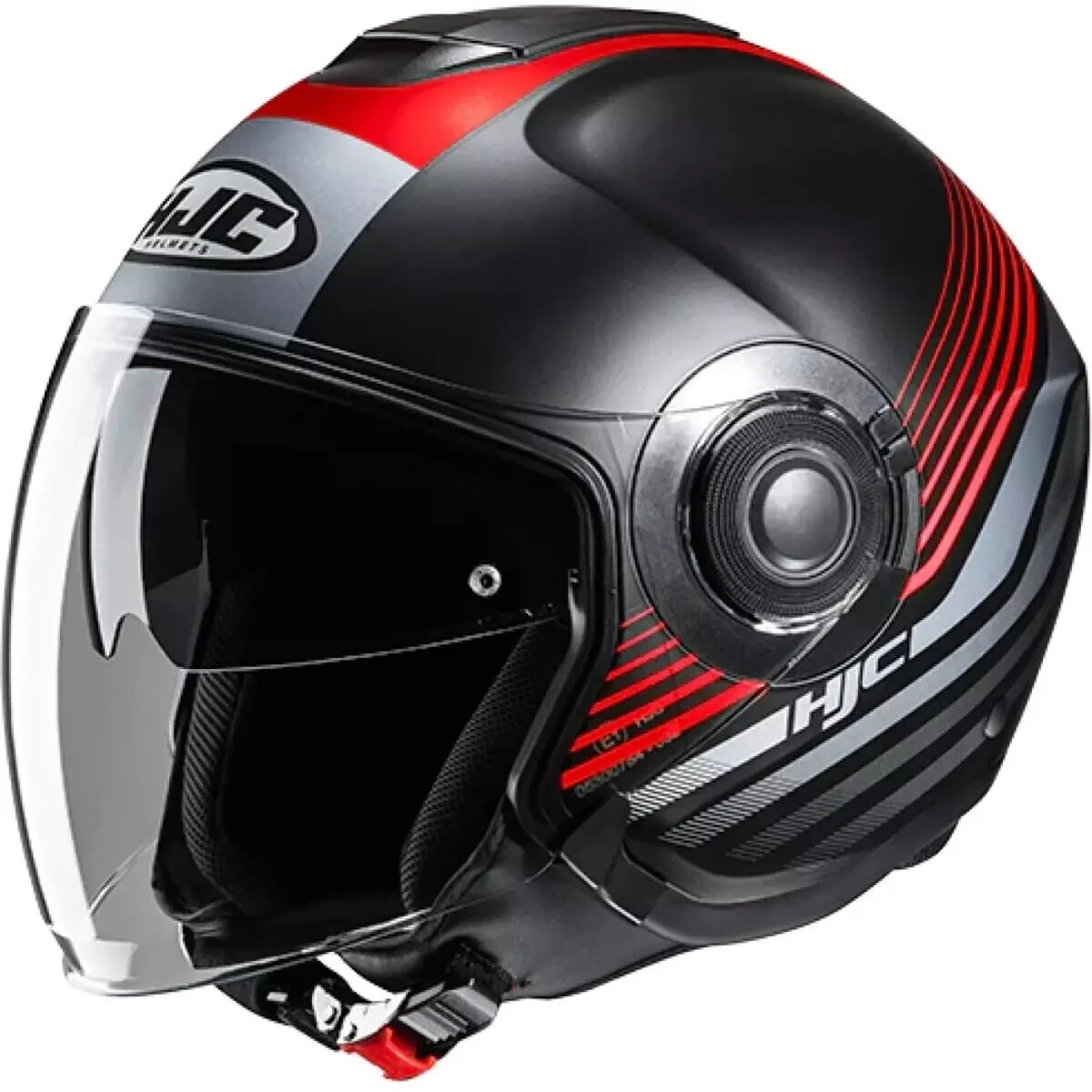 HJC i40N Dova MC1SF noir/rouge