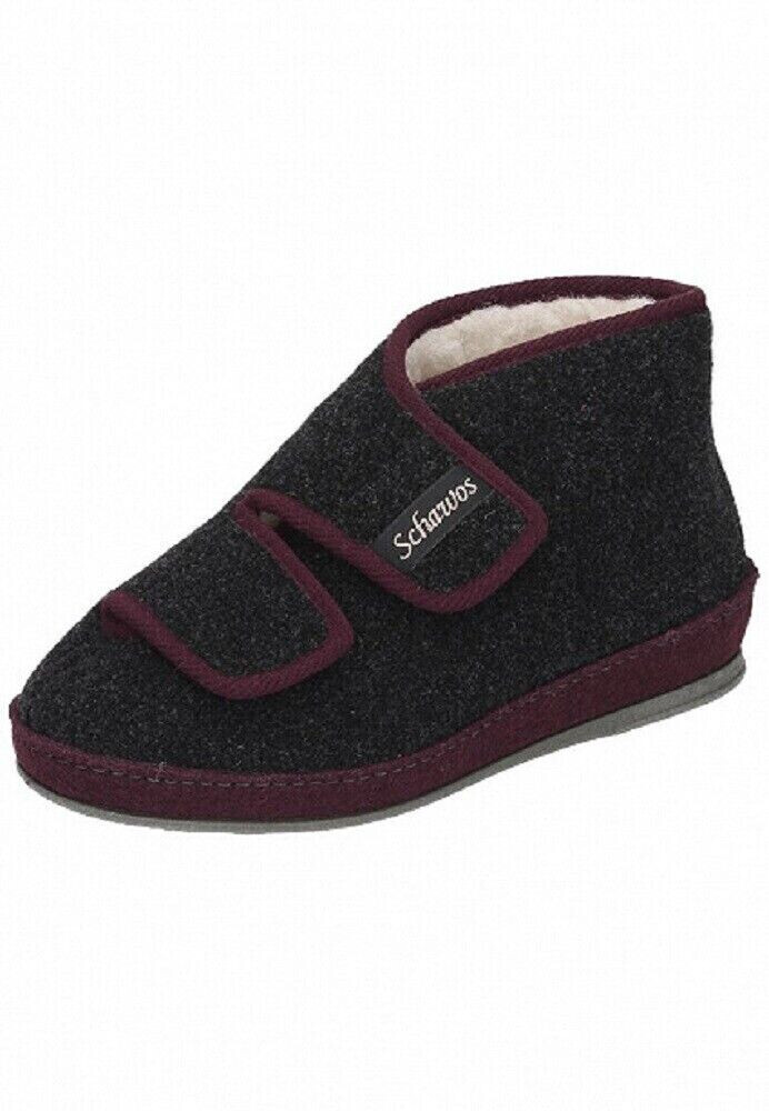 Schawos Slippers 370016-9 bordo anthrazit