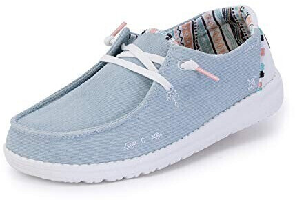 Dude Wendy Shoes Women Boho Light Denim