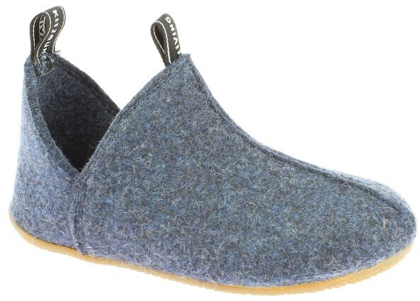Living Kitzbühel Kid's Slipper Felt with Middle Seam Cabin Shoes grey