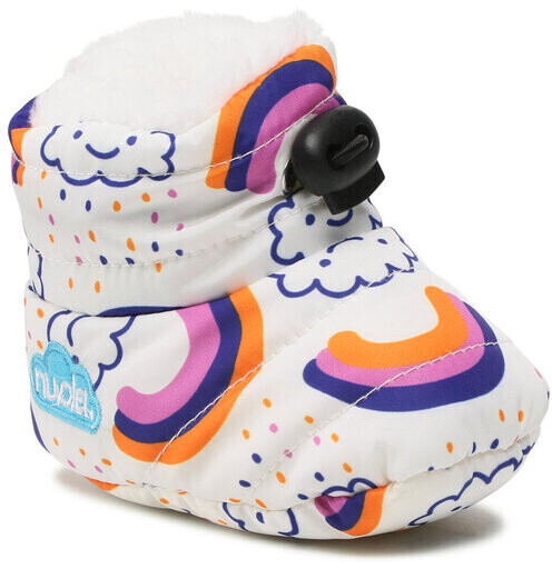 nuvola Nuvola Baby Rainbow White Slippers white