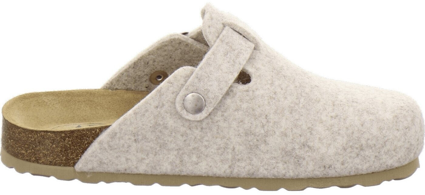 AFS Felt Slippers with Footbed natural