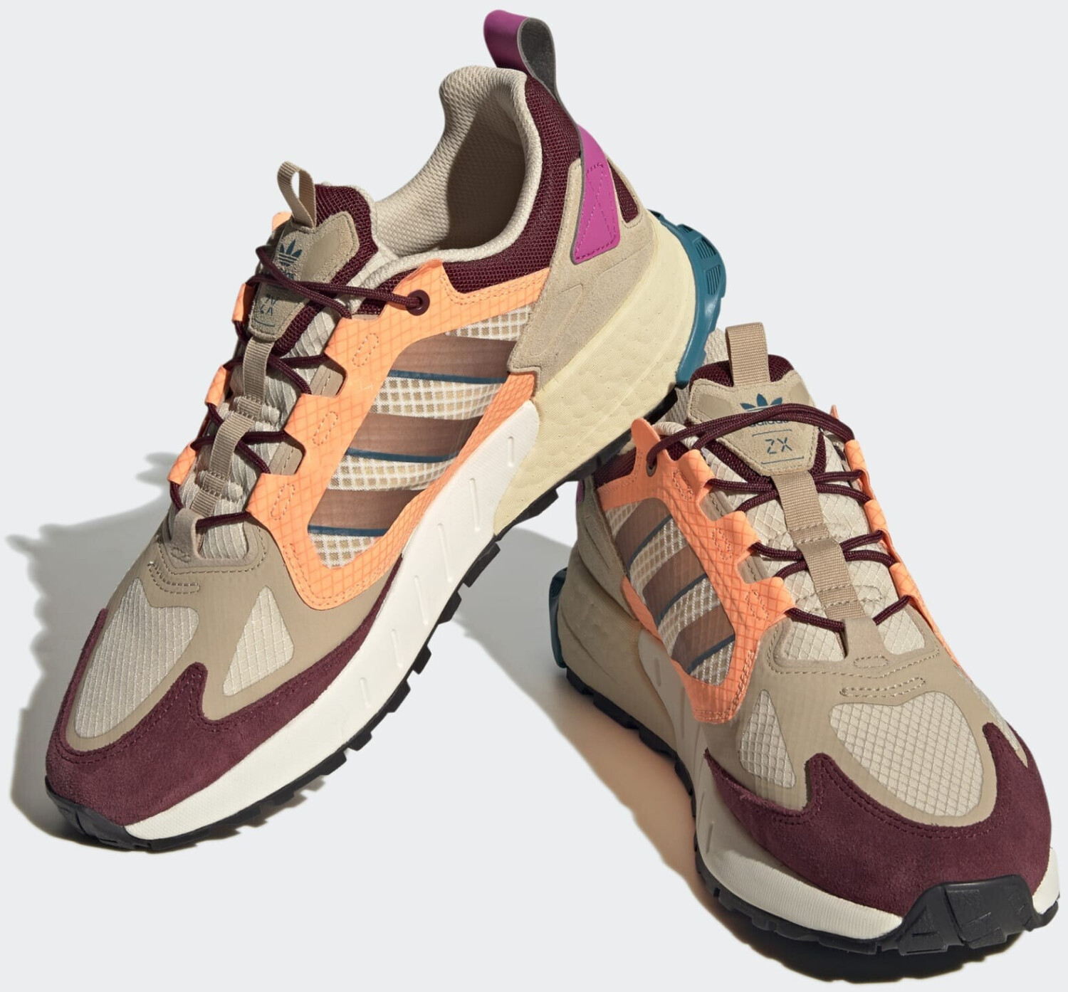 Adidas ZX 1K Boost Seasonality 2.0 sand strata beam orange lucid