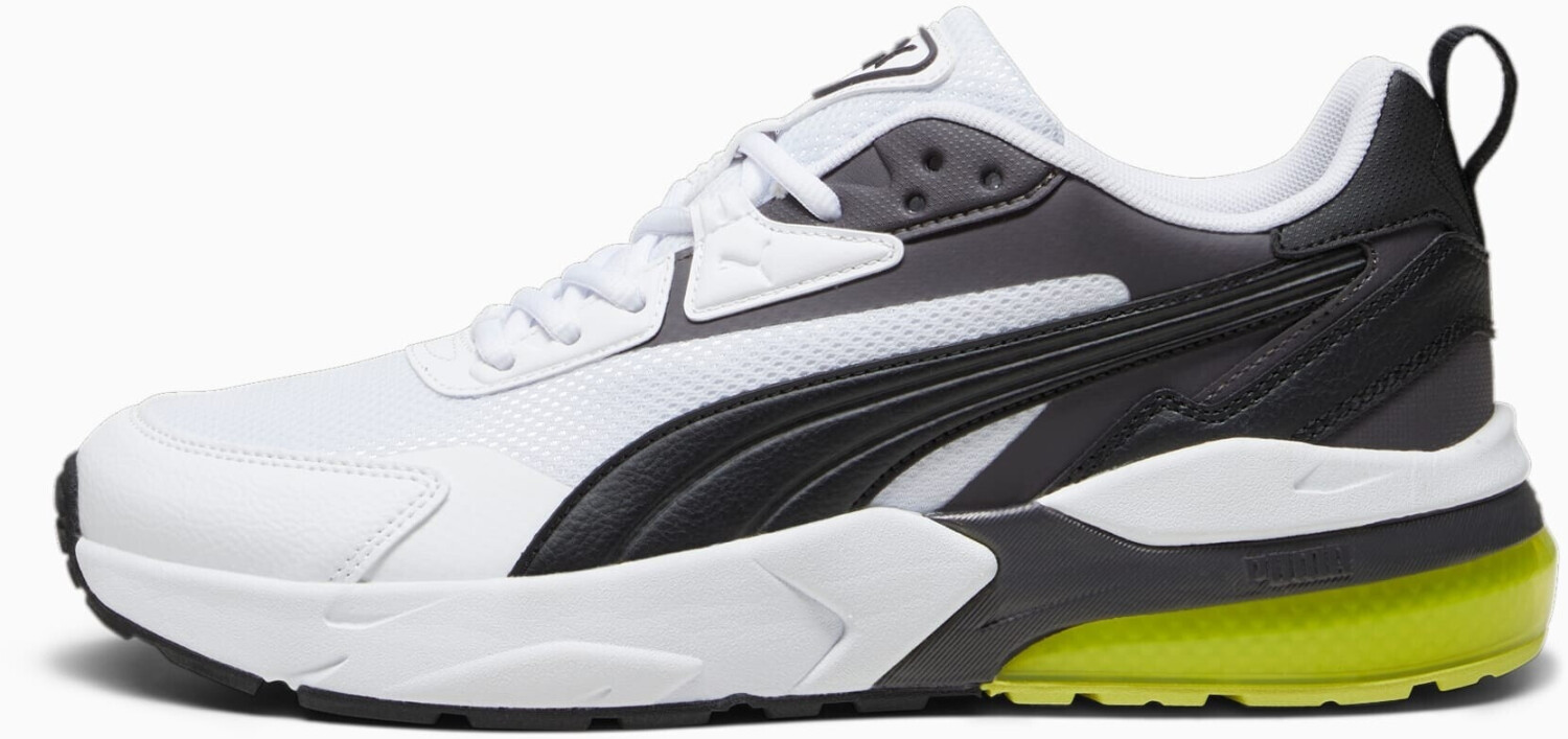 Puma Vis2K (392318) white/black/yellow burst