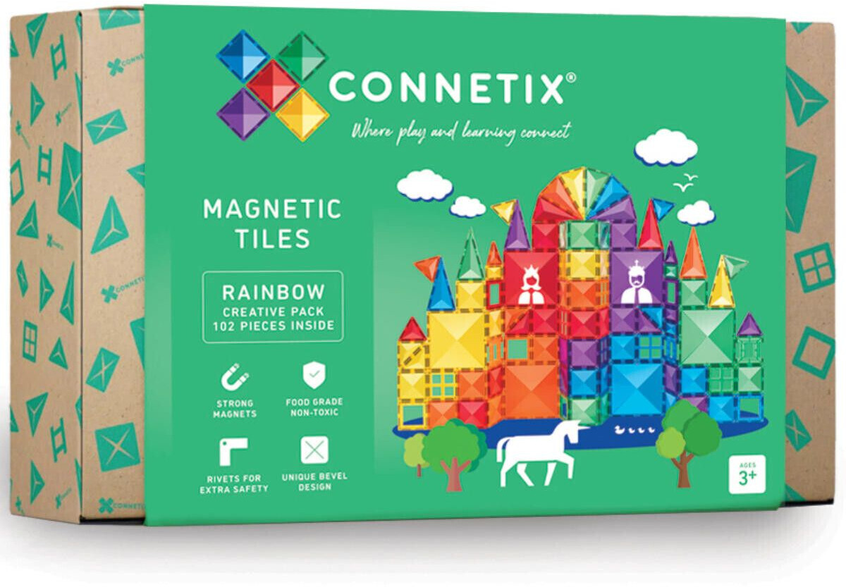 Connetix Rainbow Creative Pack 102pcs.