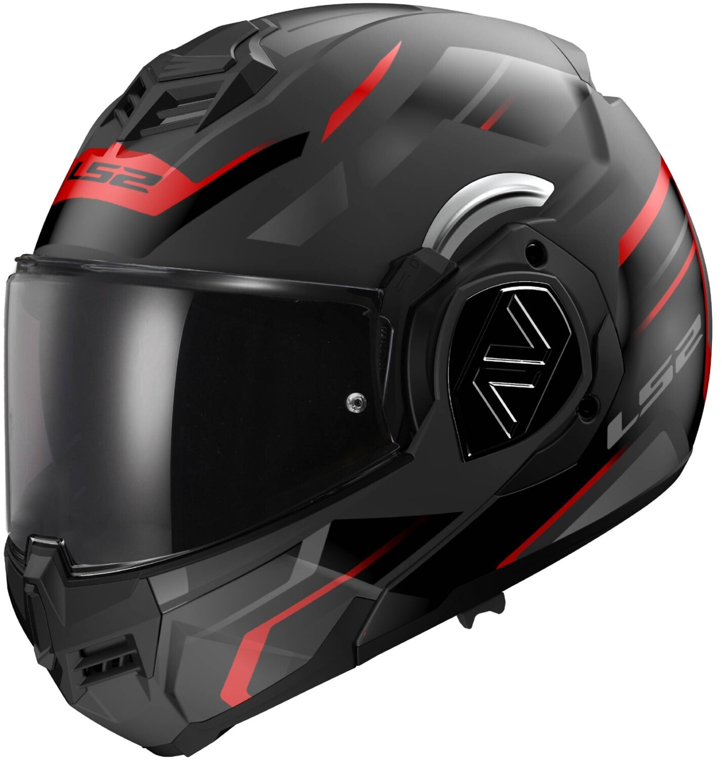 LS2 FF906 Kuka mat noir/rouge