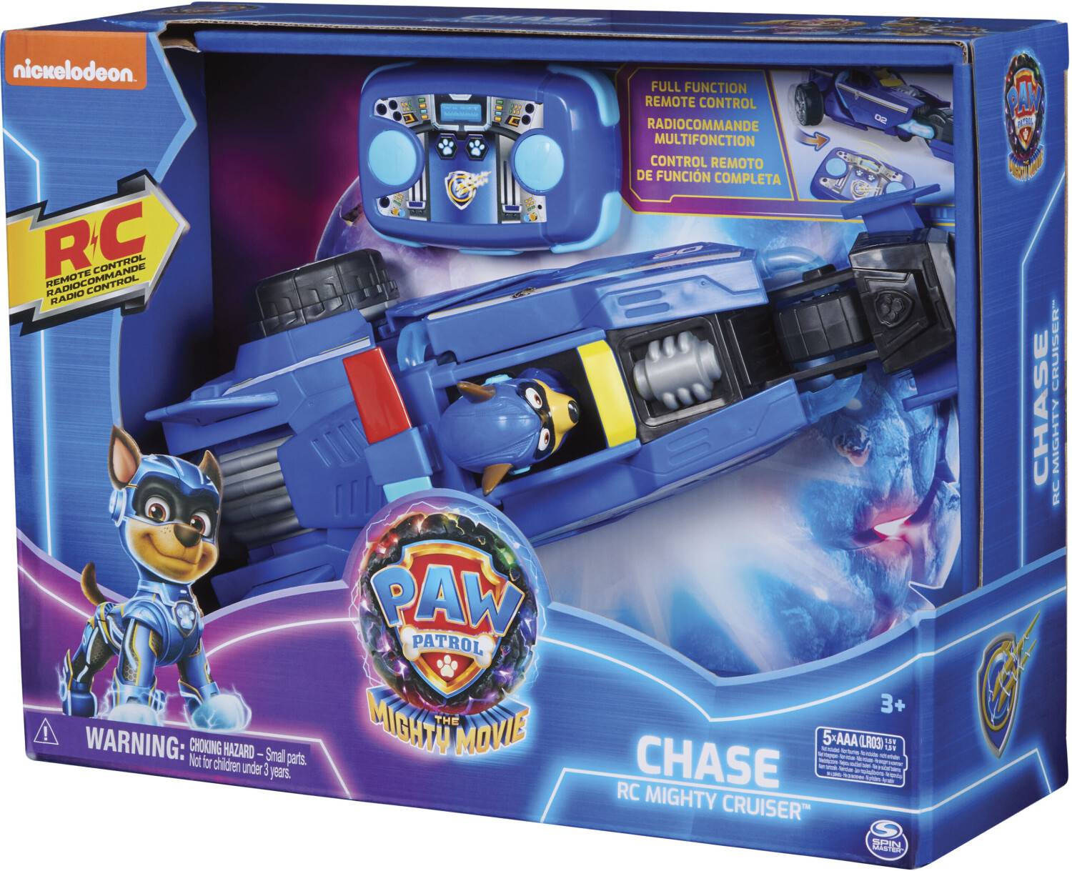 Spin Master Paw Patrol: the Mighty Film RC Police Car with Chase