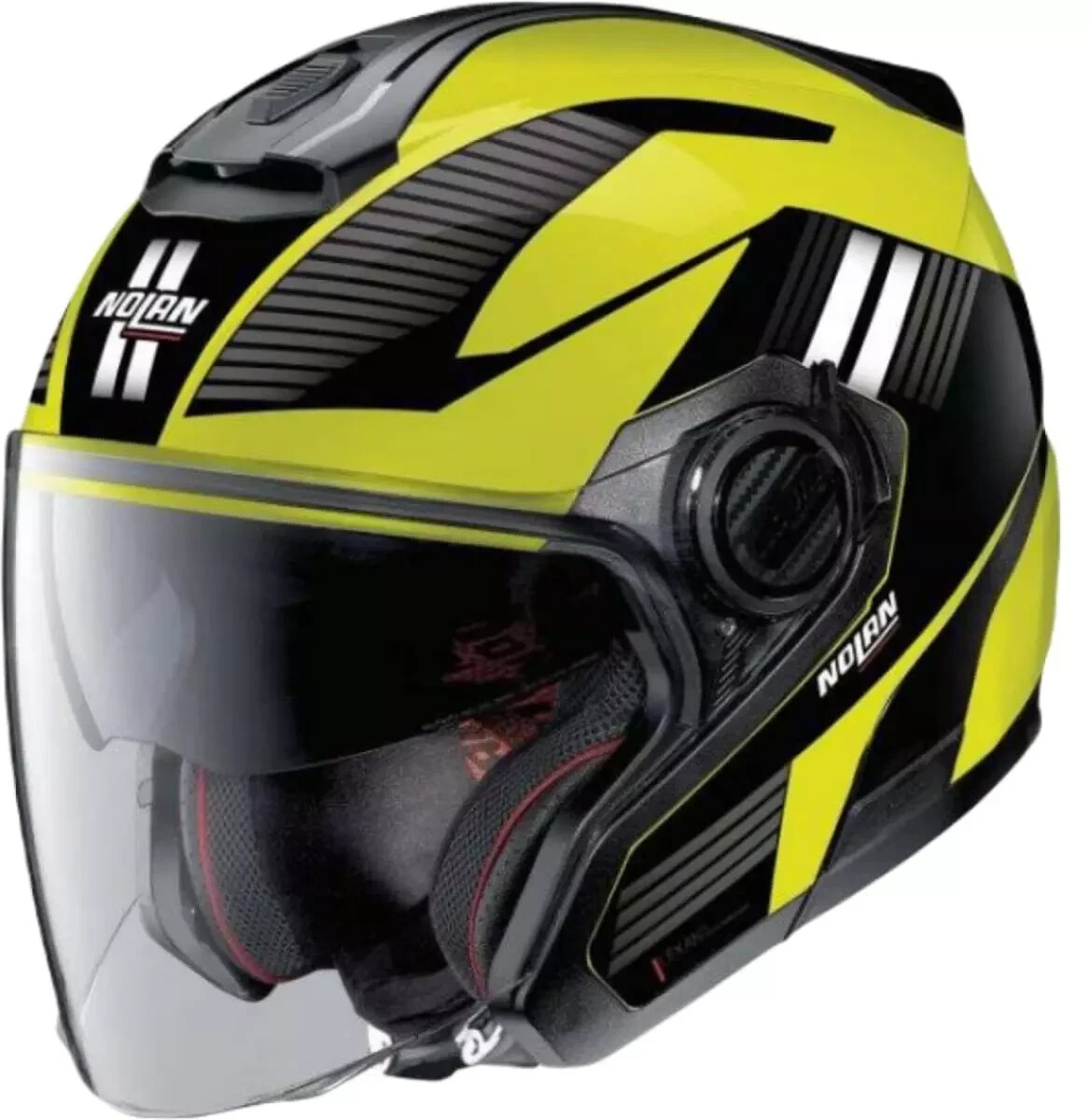 Nolan N40-5 Crosswalk N-Com noir/jaune