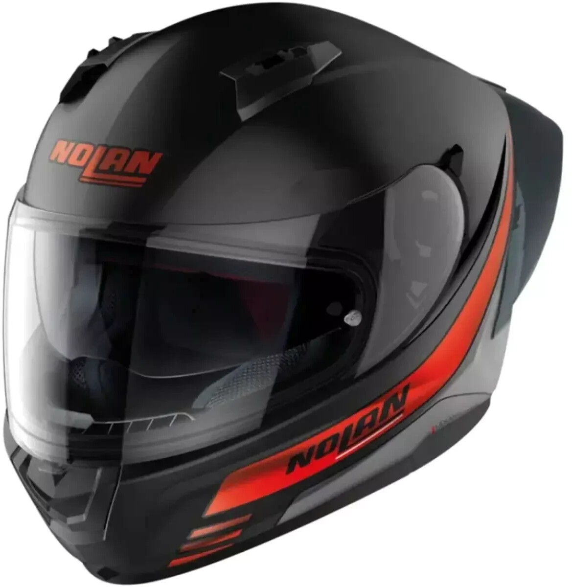 Nolan N60-6 Sport Outset 21 mat noir/rouge