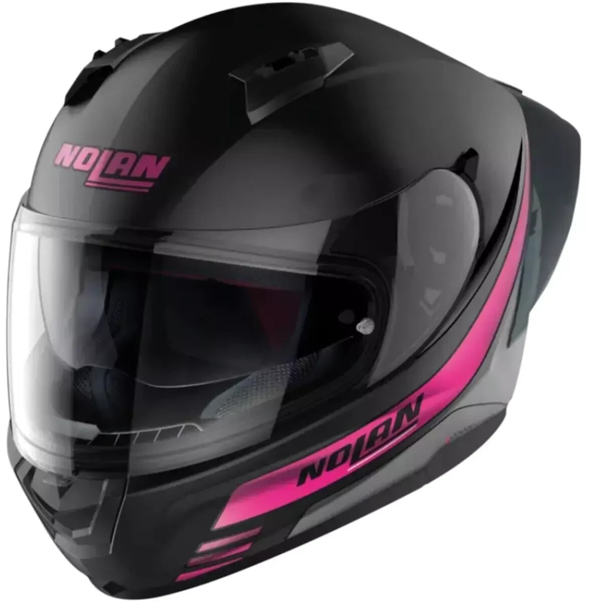 Nolan N60-6 Sport Outset 23 mat noir/rose