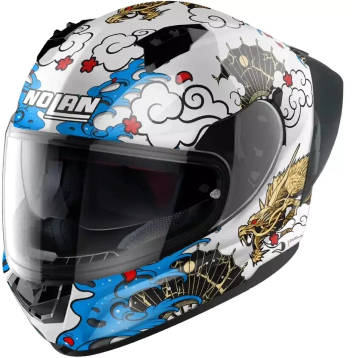 Nolan N60-6 Sport Wyvern 25 blanc/bleu