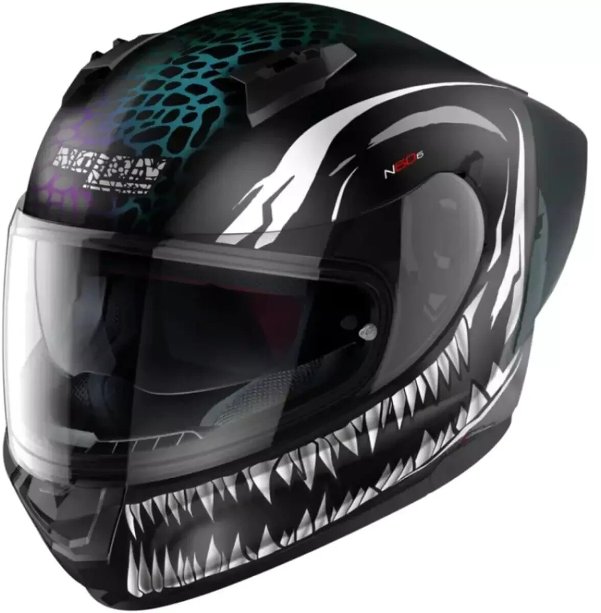 Nolan N60-6 Sport Ravenous 28 mat noir