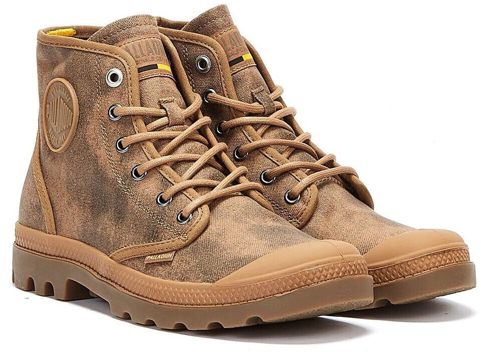 Palladium Pampa Hi Wax lace-up 77222-230-M bone brown 230