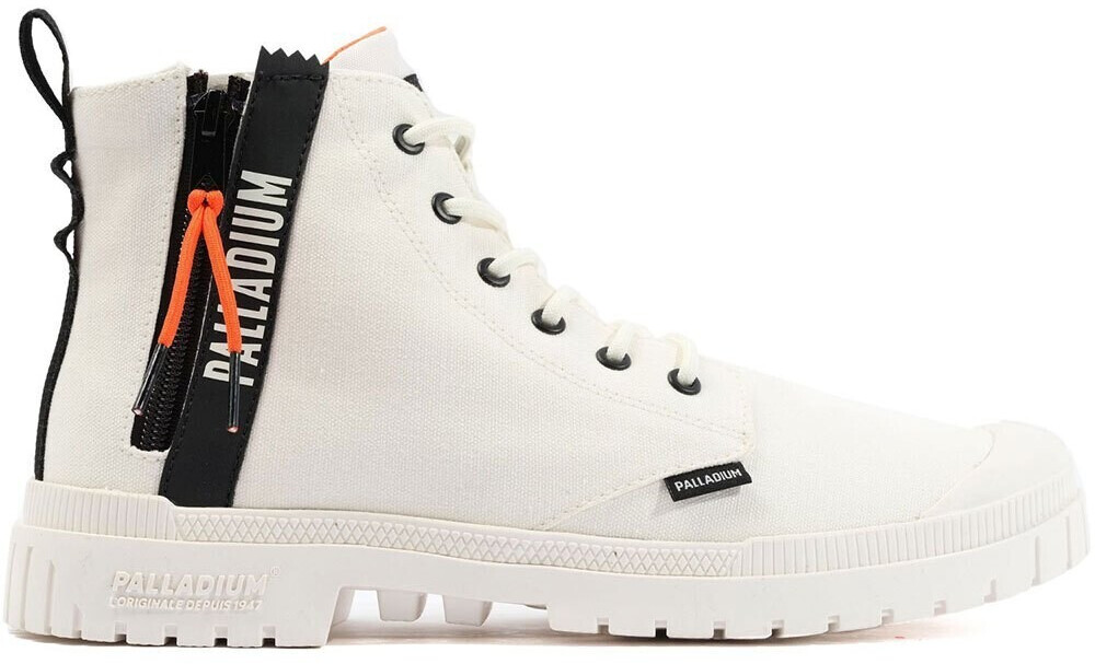 Palladium Sp20 Unzipped white