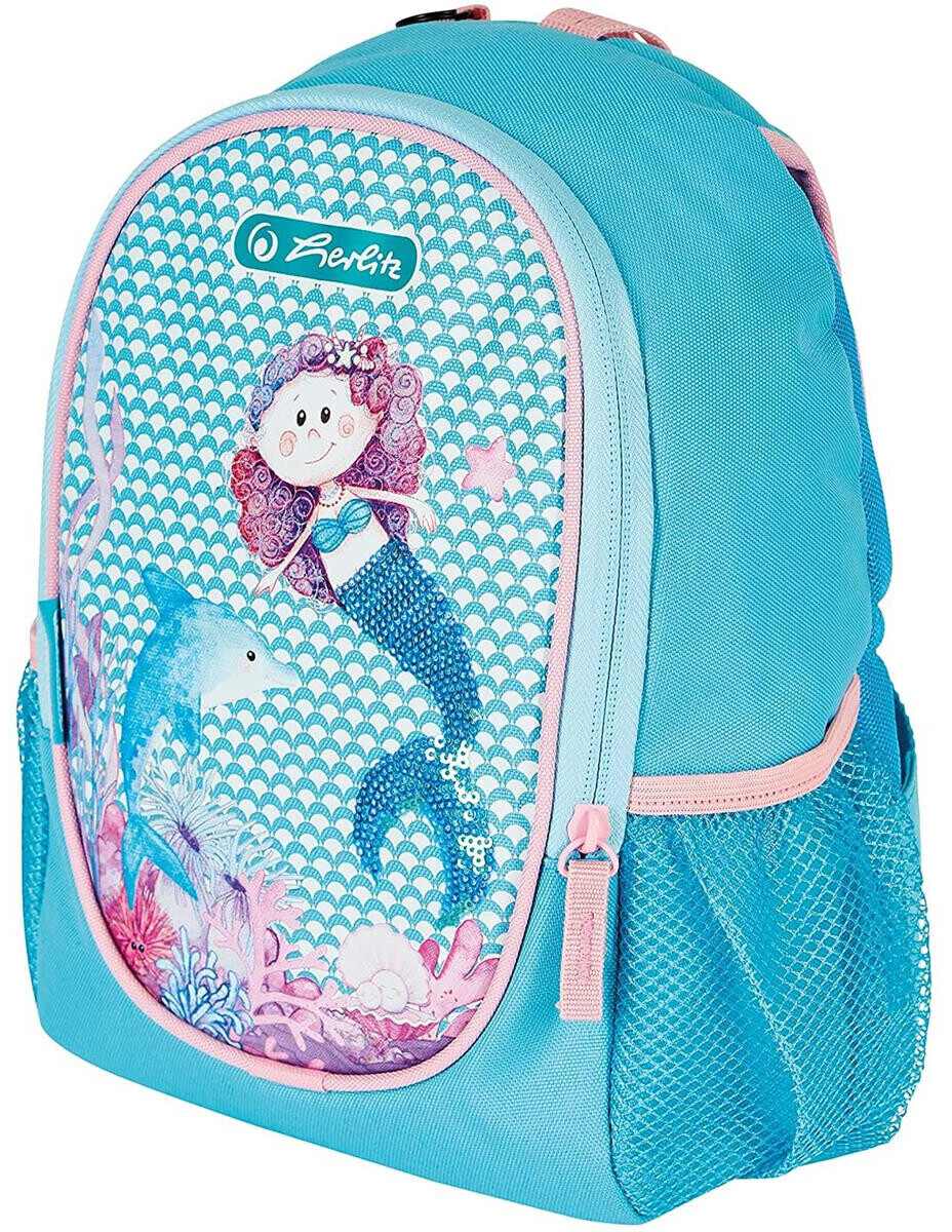 Photos - School Bag Herlitz Backpack Rookie Mermaid 