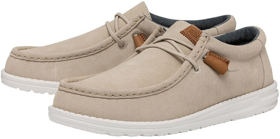Dude Wally Craft suede shoes beige