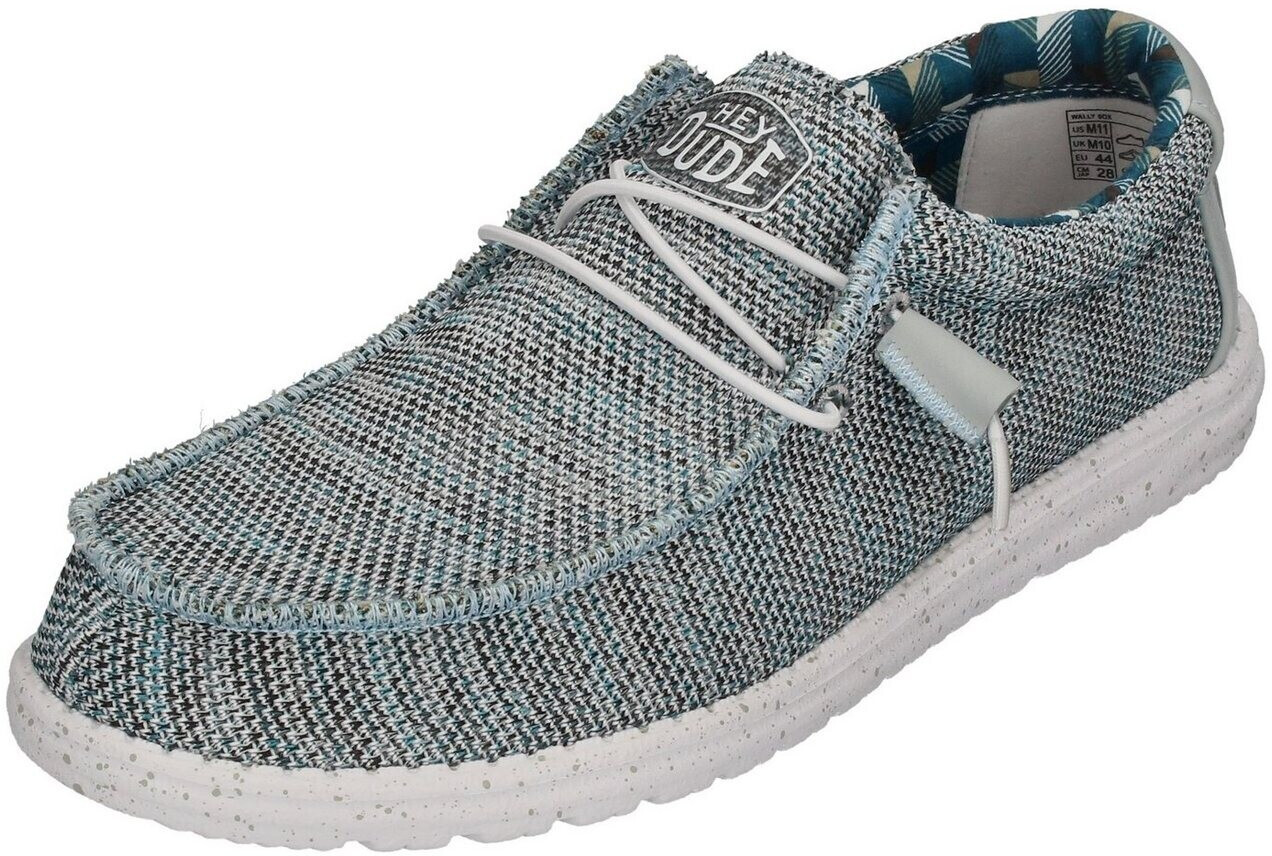 Dude Wally Sox Men's Canvas Shoe grey