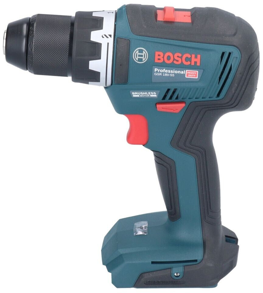 Achetez la perceuse-visseuse sans fil GSR 18V-55 BOSCH brushless