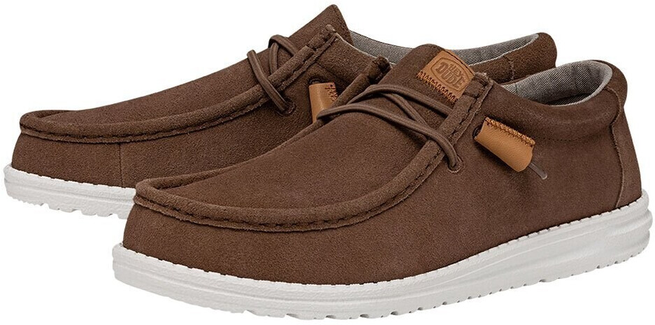 Dude Wally Craft suede shoes brown