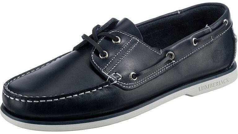 Lumberjack Navigator Boat Shoes blue Navy Blue White M0159