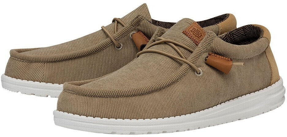 Dude Wally Corduroy Shoes brown
