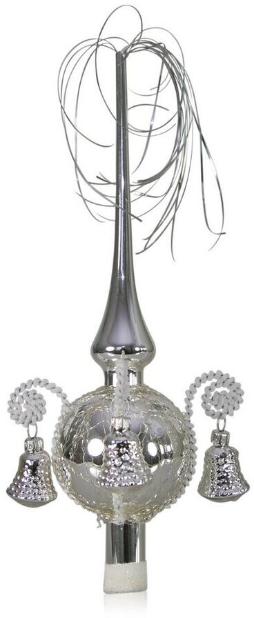 Krebs Lauscha Christmas tree topper with Leonian wire 28cm