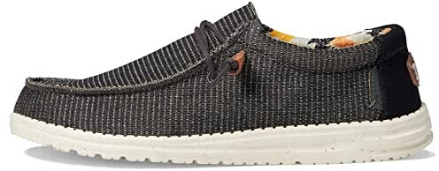 Dude Wally Knit Slipper grey-black