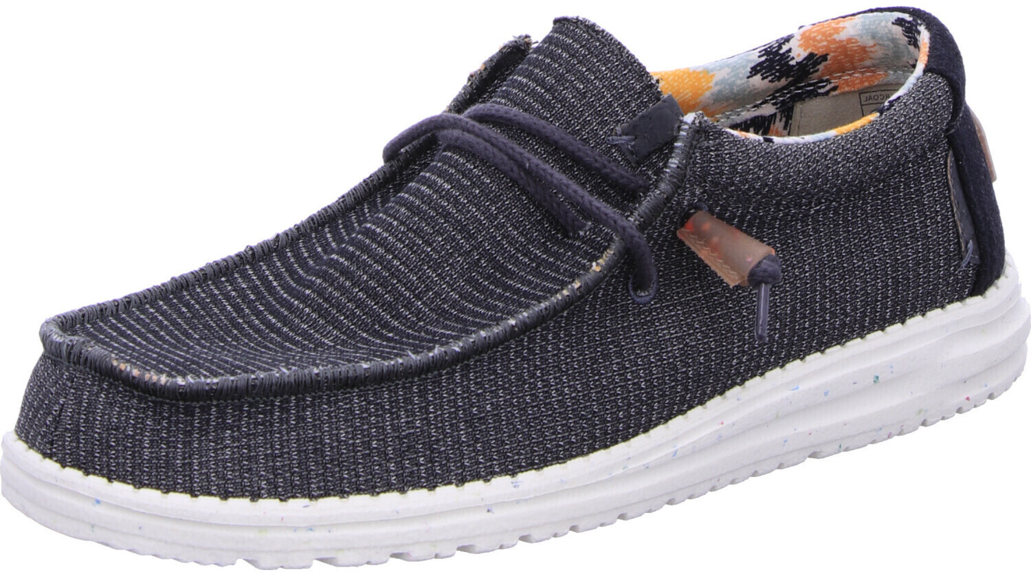 Dude Comfort Slipper grey Wally Knit