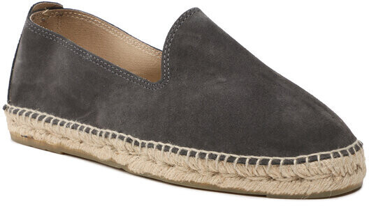 Manebi Espadrilles Suede Flat Espadrilles W 1 0 C0 grey