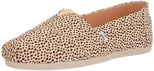 TOMS Shoes Alpargata Print Flat Slipper honey beige mini leopard