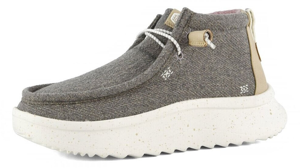 Dude Wendy Peak Hi Wool grey