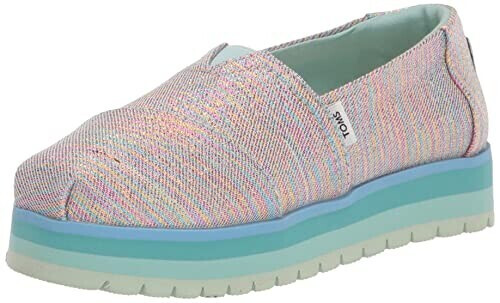 TOMS Shoes Alpargata Platform blue