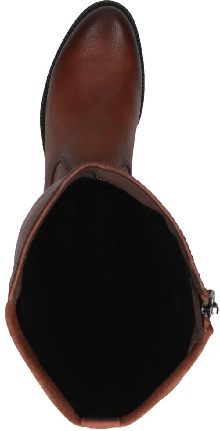 Caprice brown block heel women