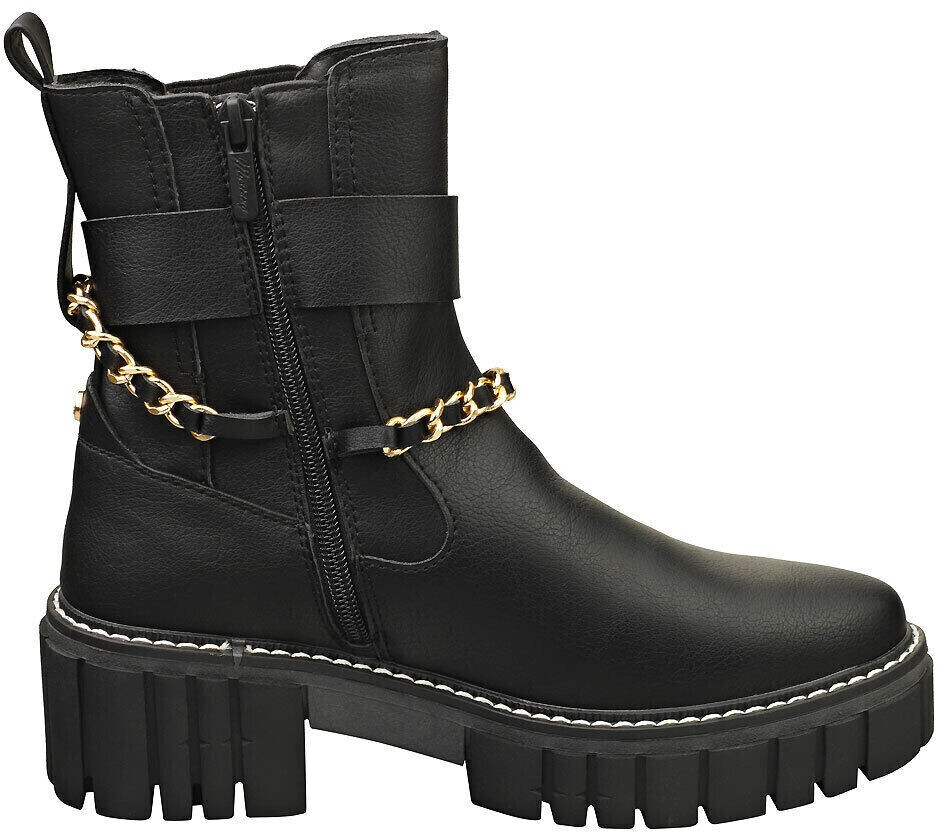 MUSTANG Side Zip Platform black