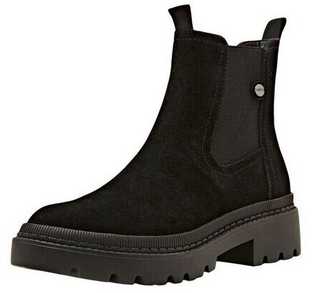 Esprit made of genuine suede black