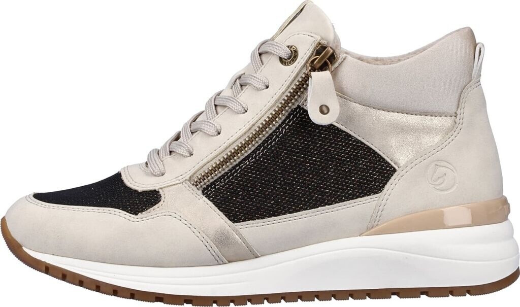 Remonte Dorndorf Bootie crema black-bronze muschel pearlcream