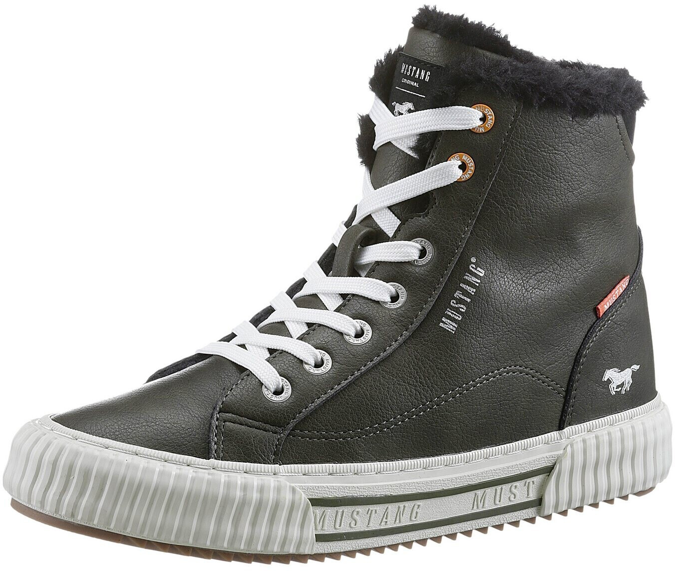MUSTANG Winter with platform sole brown