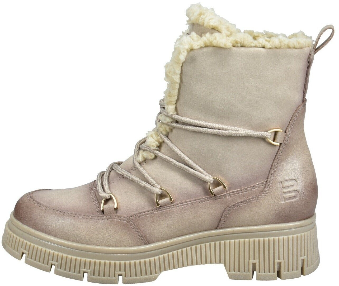 Bagatt with eyelets mountaineer look beige