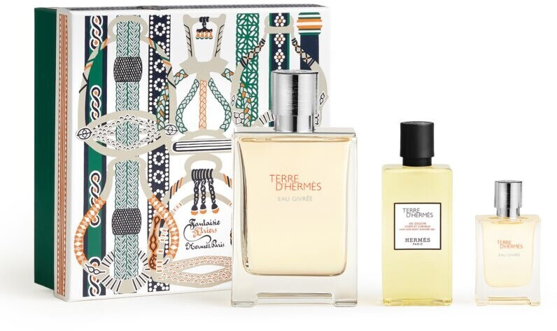 Hermès Terre d'Hermès Eau Givrée Set (EdP 100ml + Shower Gel 40ml + Travel Spray 12,5ml)