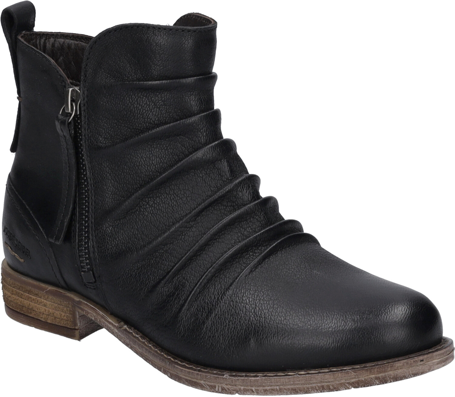 Josef Seibel Sienna 10 – Stivaletto In Pelle Morbida Con Zip – Comodo E Plantare Rimovibile