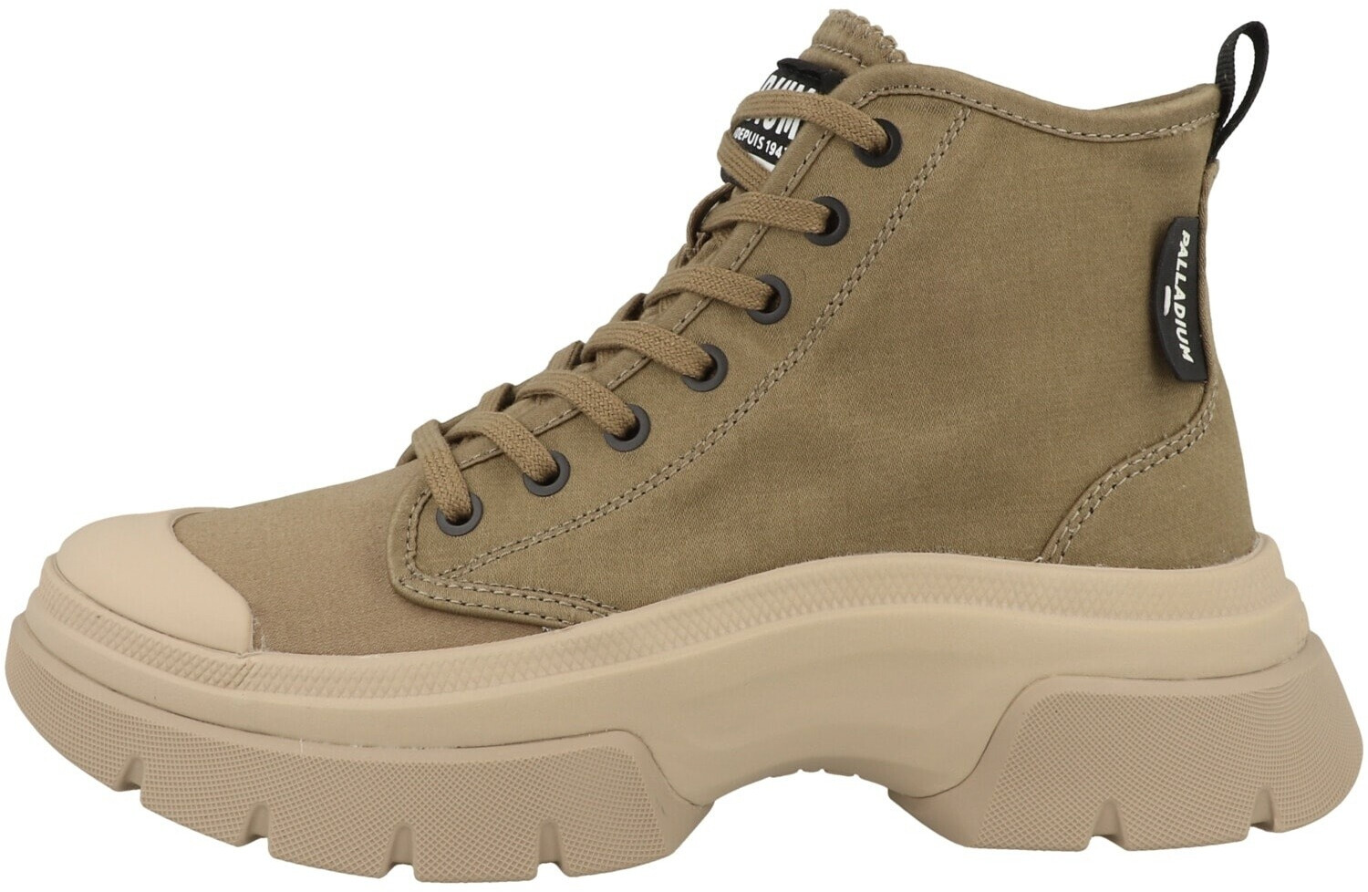 Palladium Pallawave lace-up 98348-307-M olive khaki