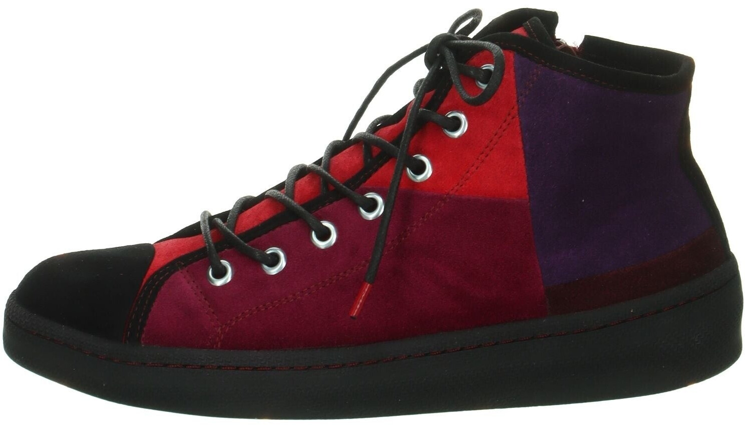 Think Kumi leather lined sustainable black combi