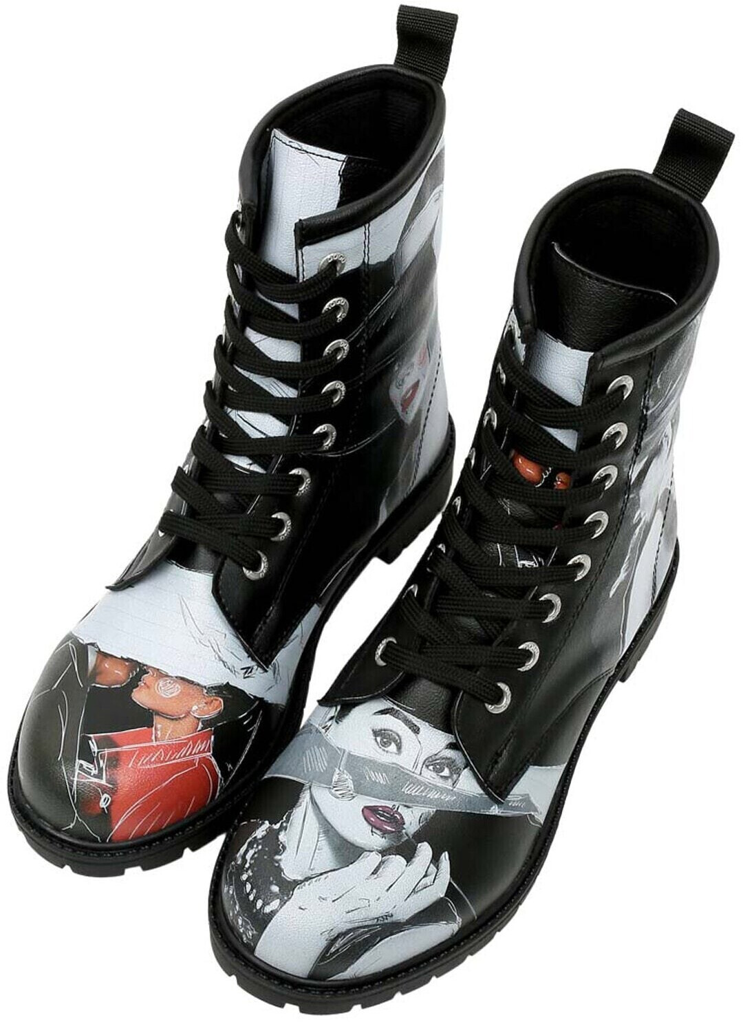 DOGO Go Back to Being Yourself Lace-up black