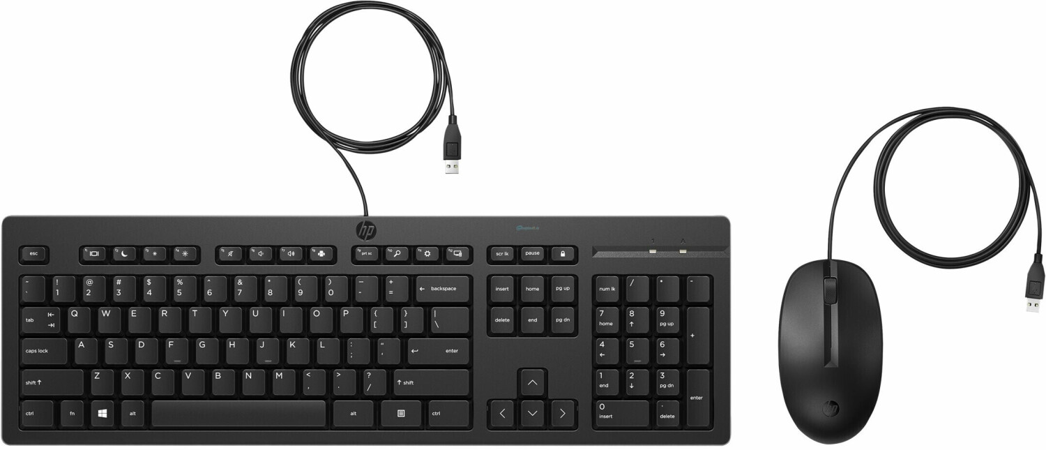 HP 225 Souris et Clavier filaire Combo