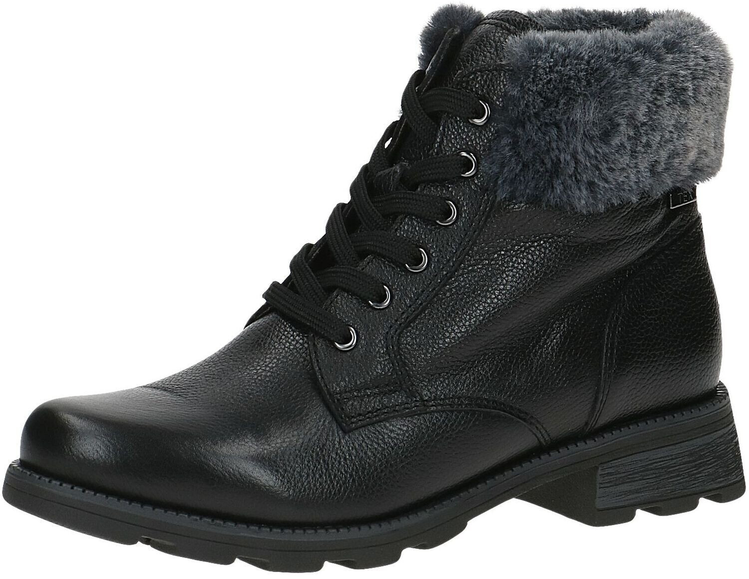 Caprice Winter leather removable insole black