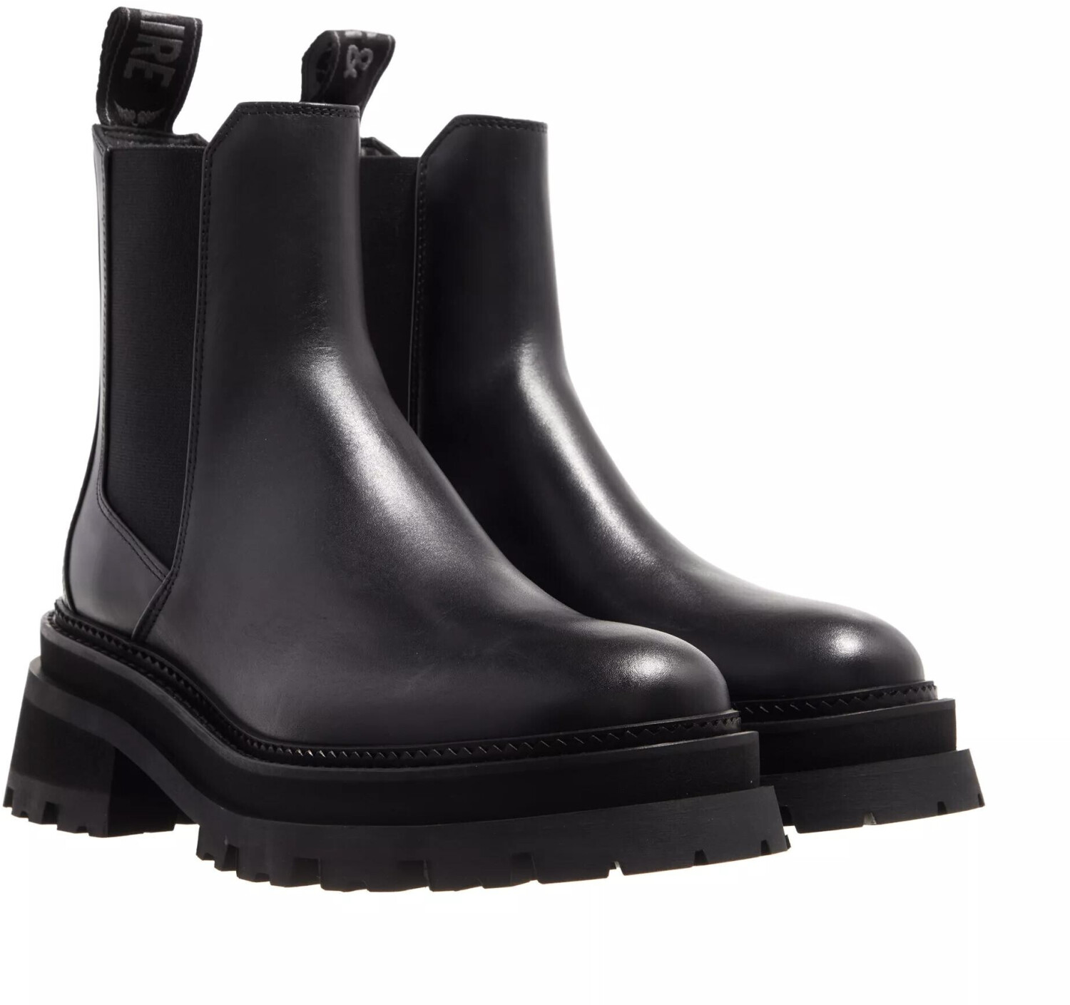 Zadig & Voltaire Chelsea black silver