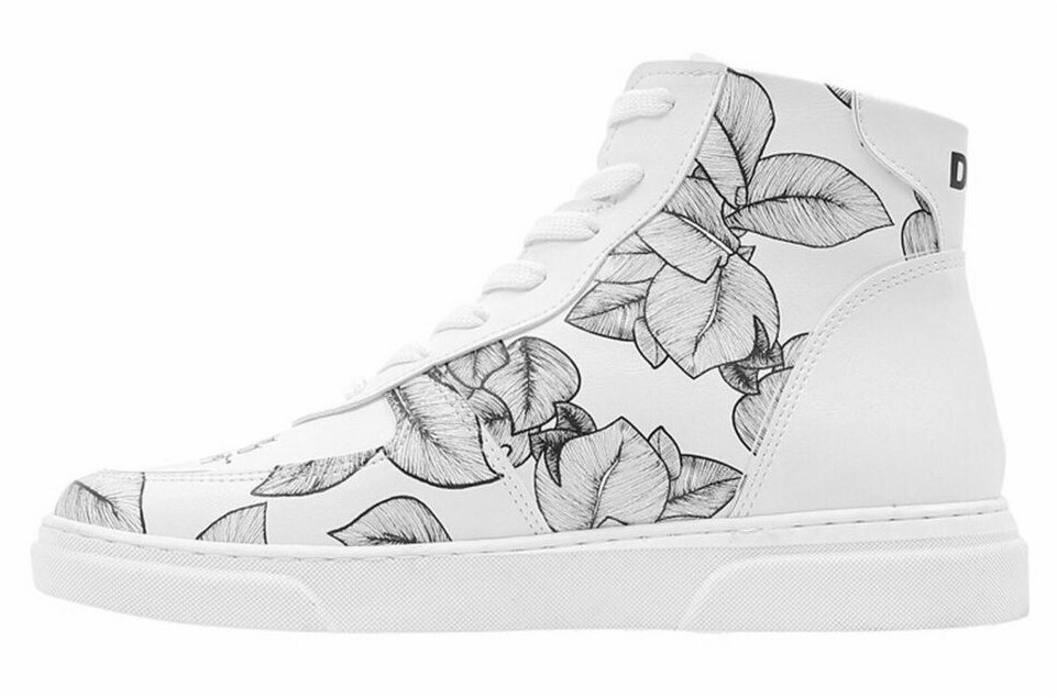 DOGO Elephants Never Forget Bootie white